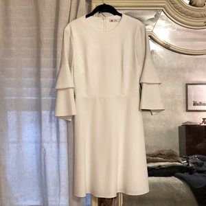 Cocktail Dress with Ruffle Sleeves